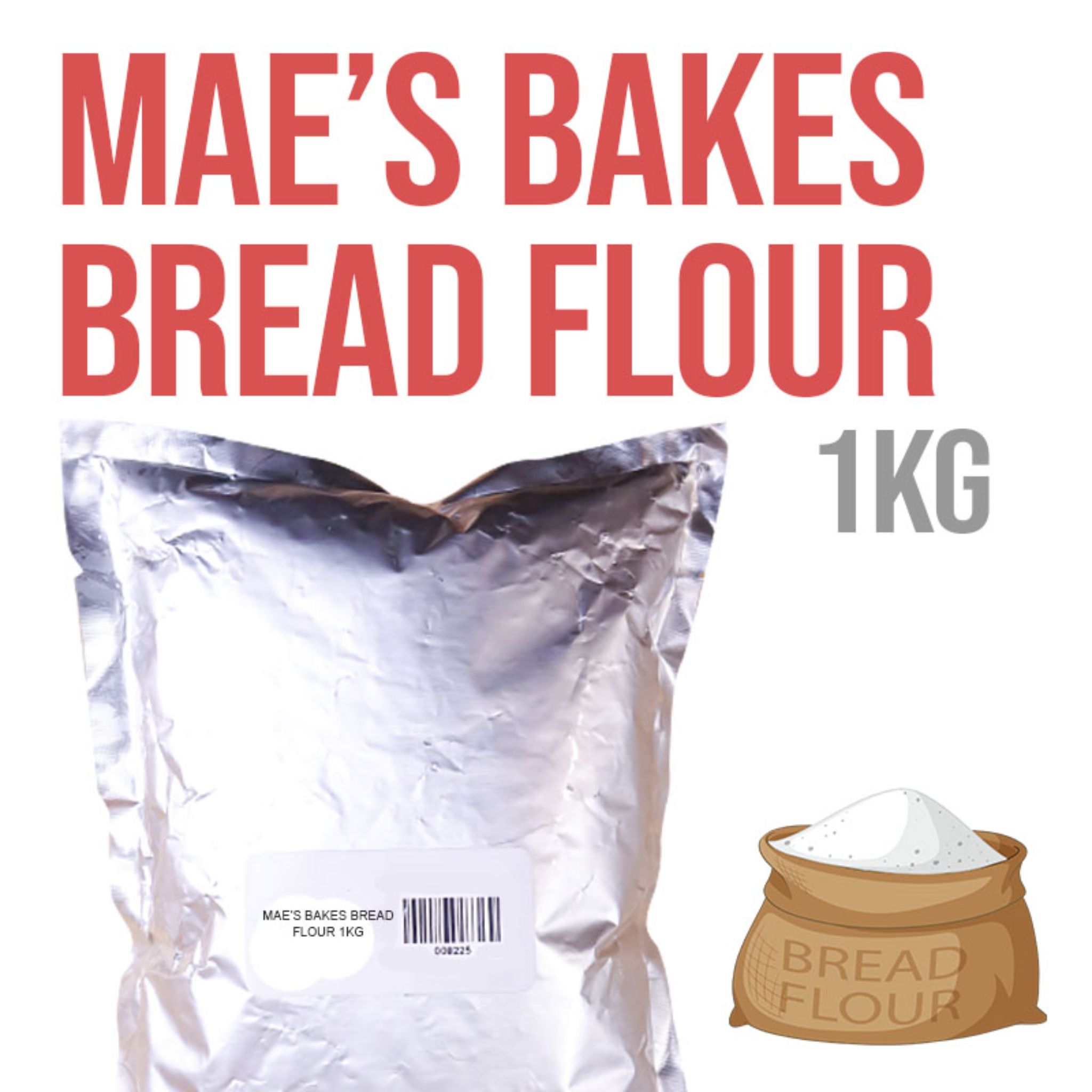 Mae's Bakes Bread Flour 1 kg